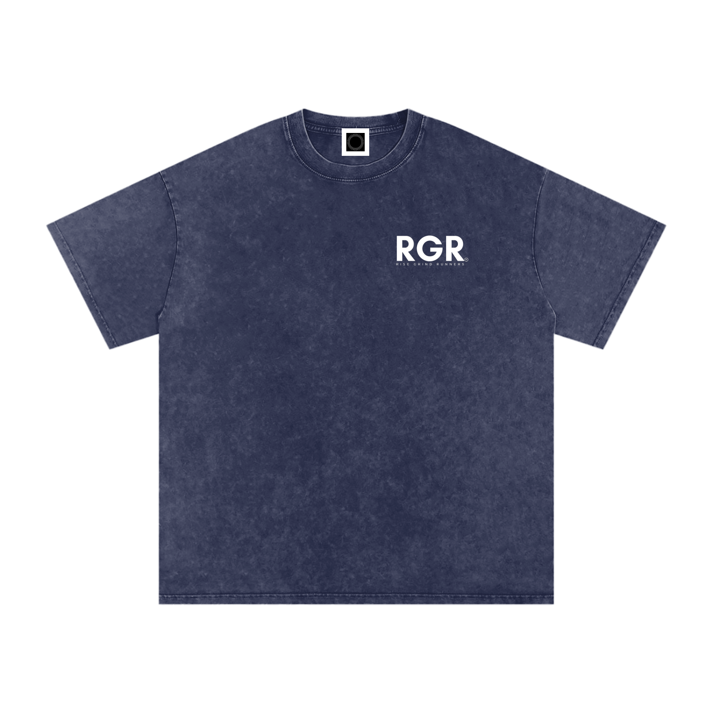 RGR Snow Washed Oversized Cotton T-Shirt