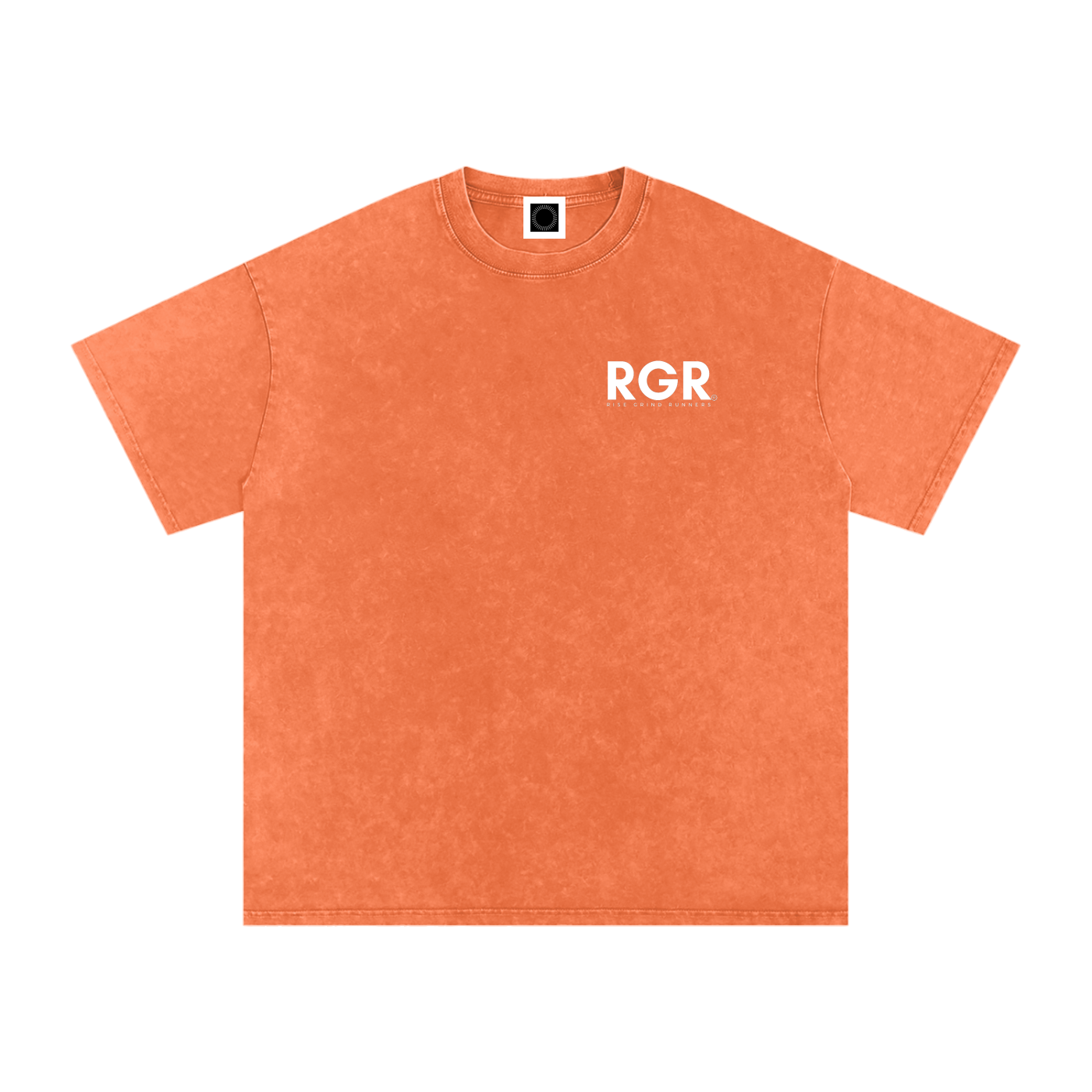 RGR Snow Washed Oversized Cotton T-Shirt