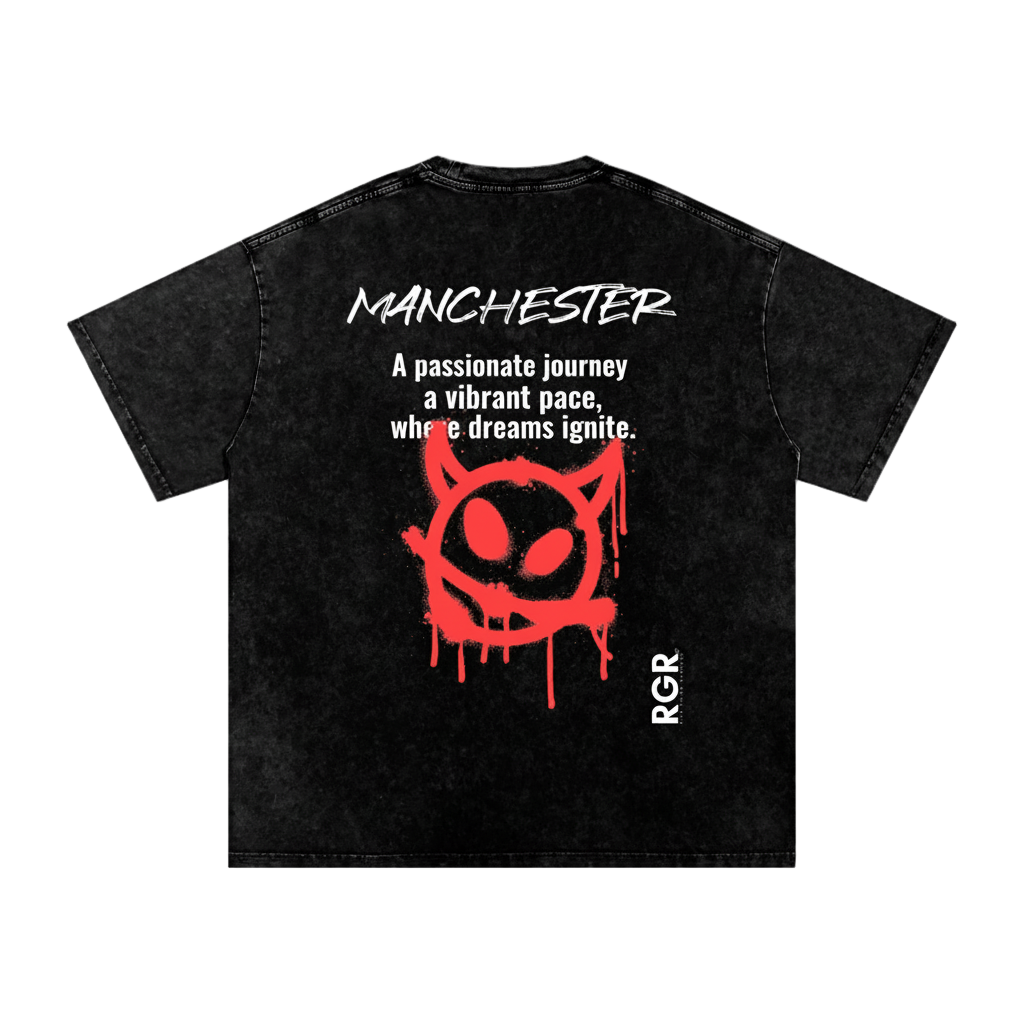 Manchester Oversized Cotton T-Shirt