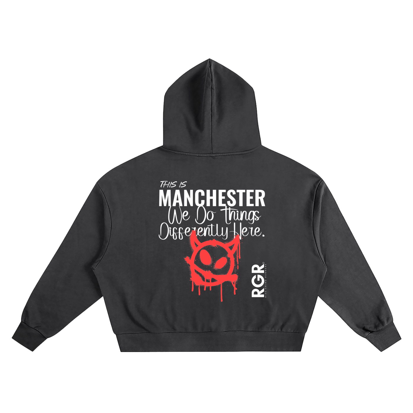 This is Manchester Oversized Hoodie
