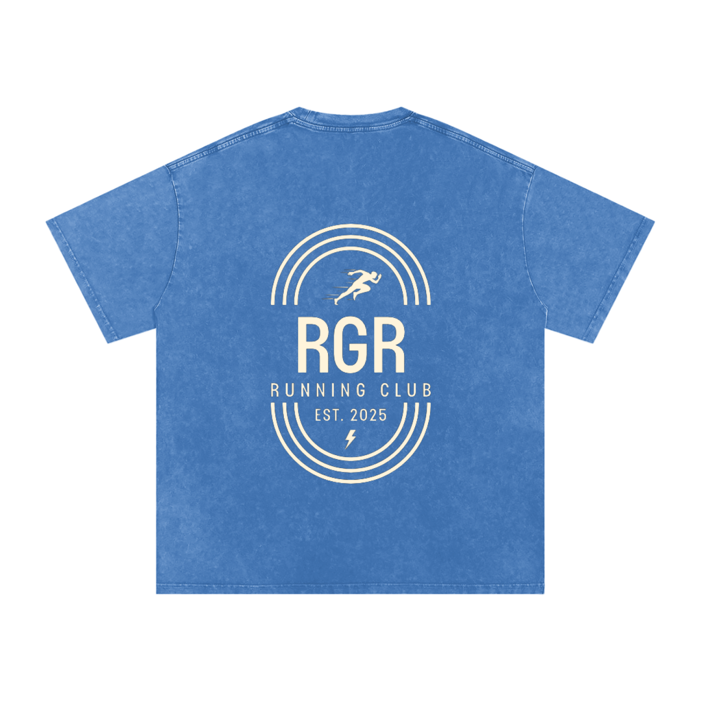 RGR Snow Washed Oversized Cotton T-Shirt