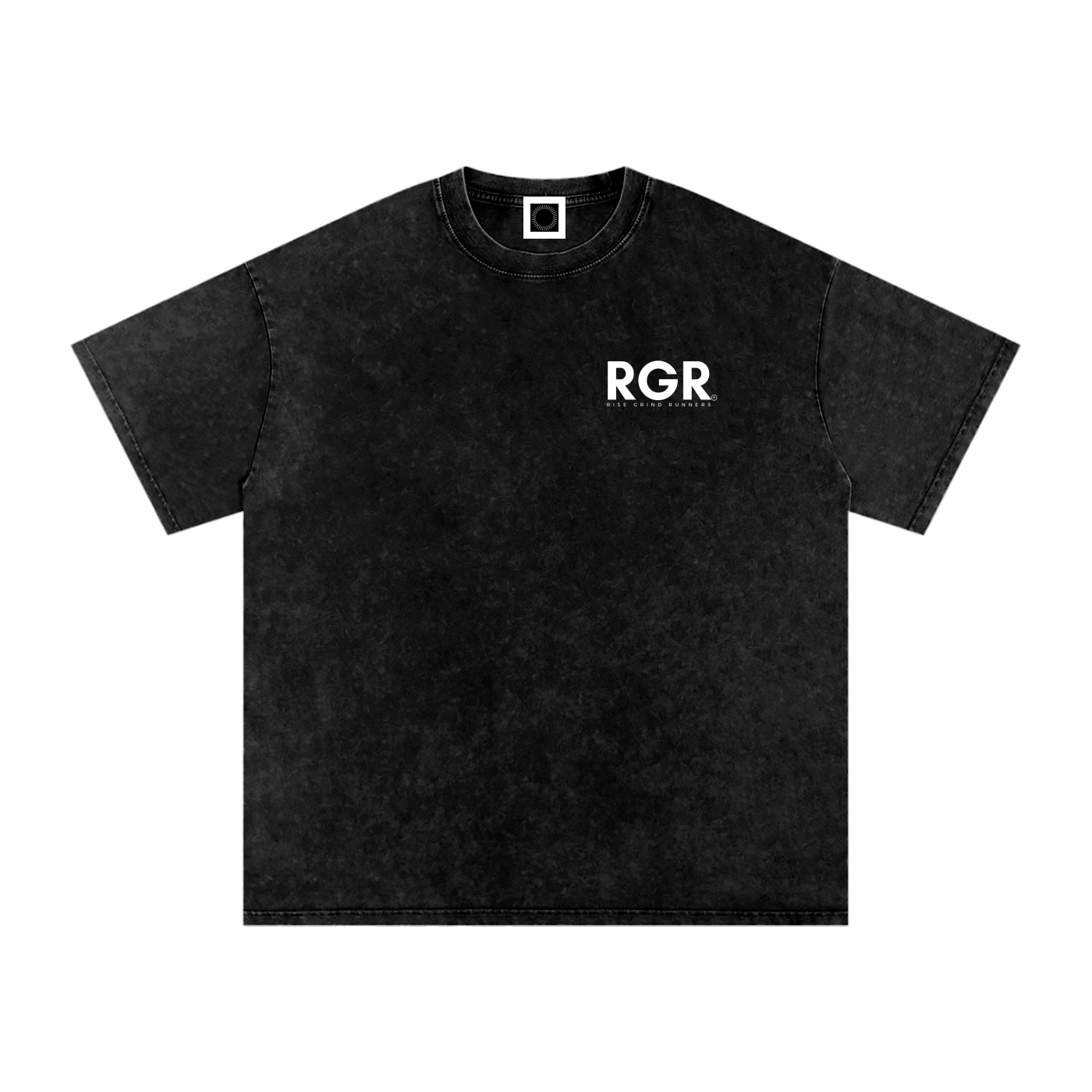 RGR Snow Washed Oversized Cotton T-Shirt
