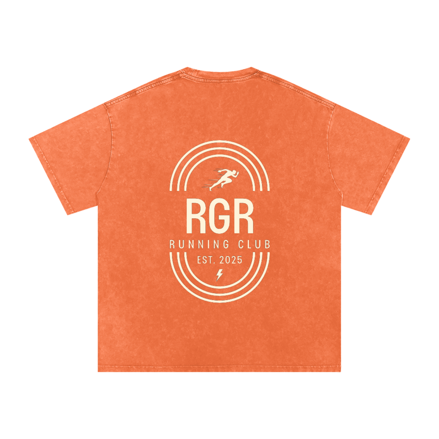 RGR Snow Washed Oversized Cotton T-Shirt