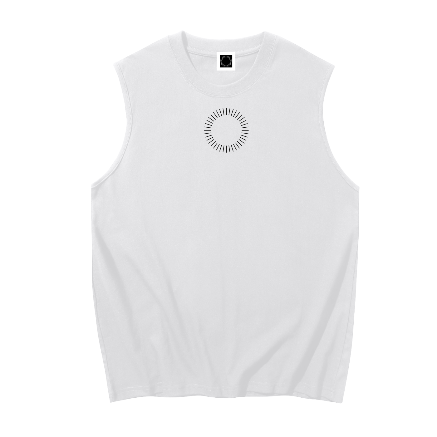RGR Sleeveless Cotton Tank Top