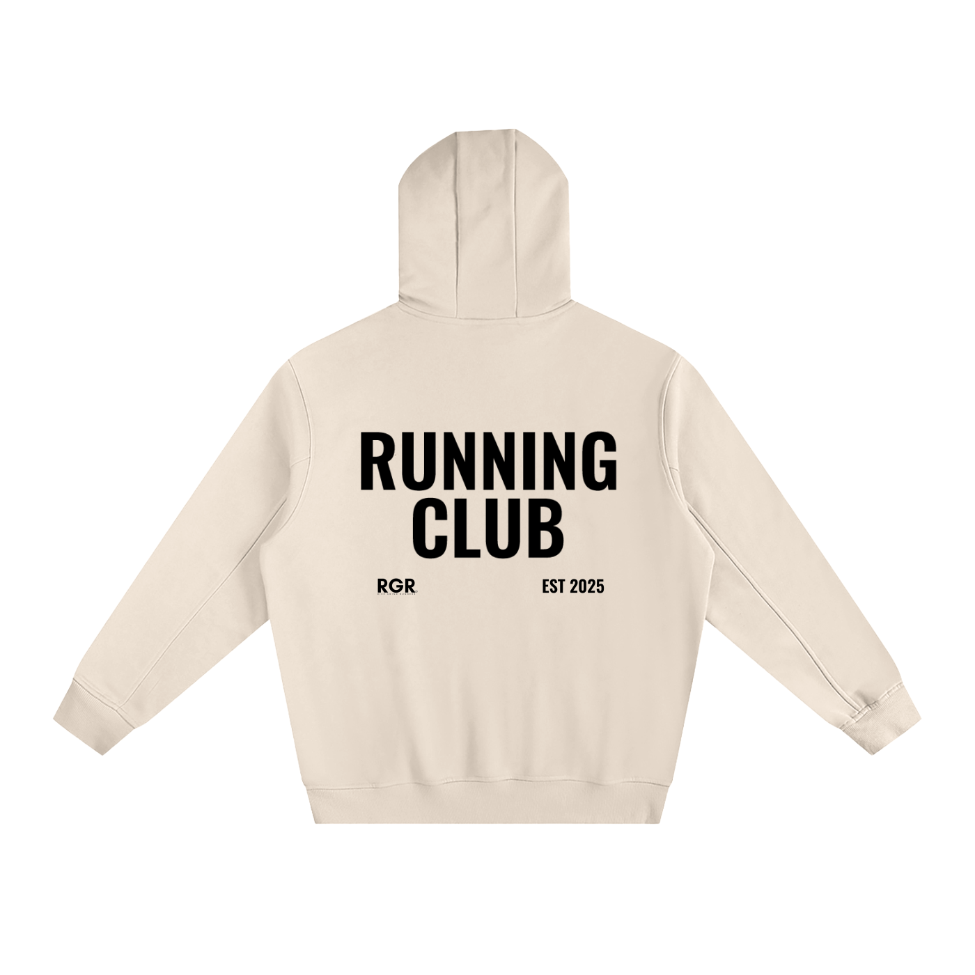 RGR Fleeced High Neck Hoodie