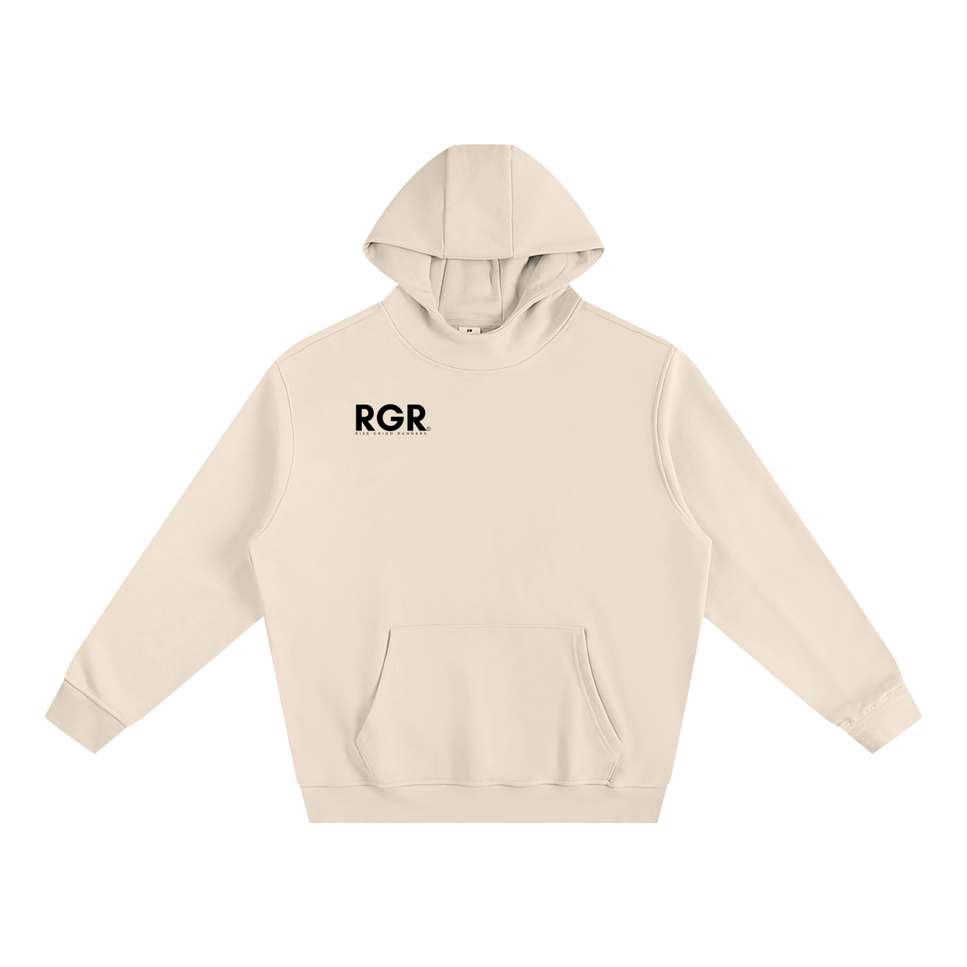 RGR Fleeced High Neck Hoodie