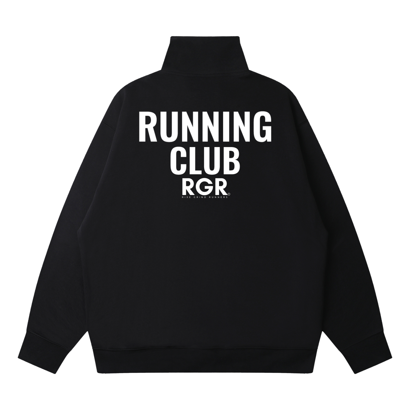 RGR Zip Drop Shoulder Sweatshirt