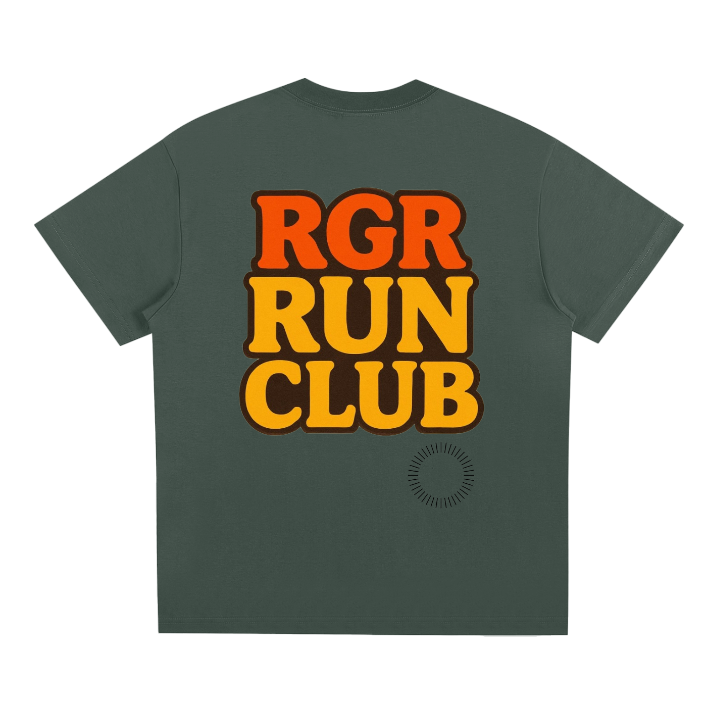 RGR Retro logo Quick-Dry Cooling T-Shirt