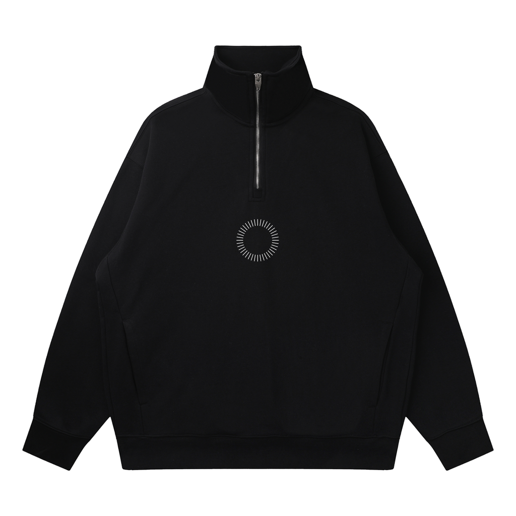 RGR Zip Drop Shoulder Sweatshirt