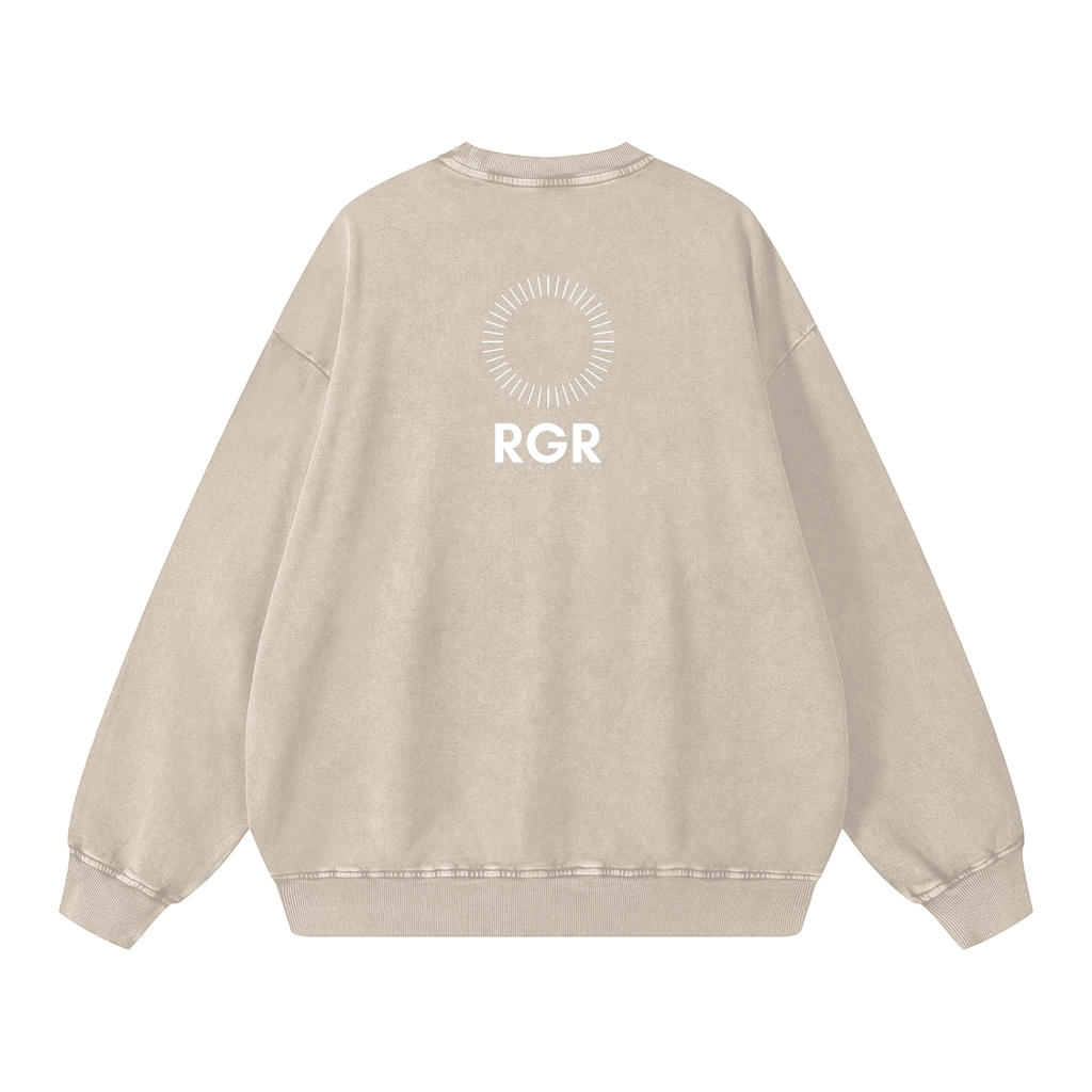 RGR Snow Washed Oversized Sweatshirt