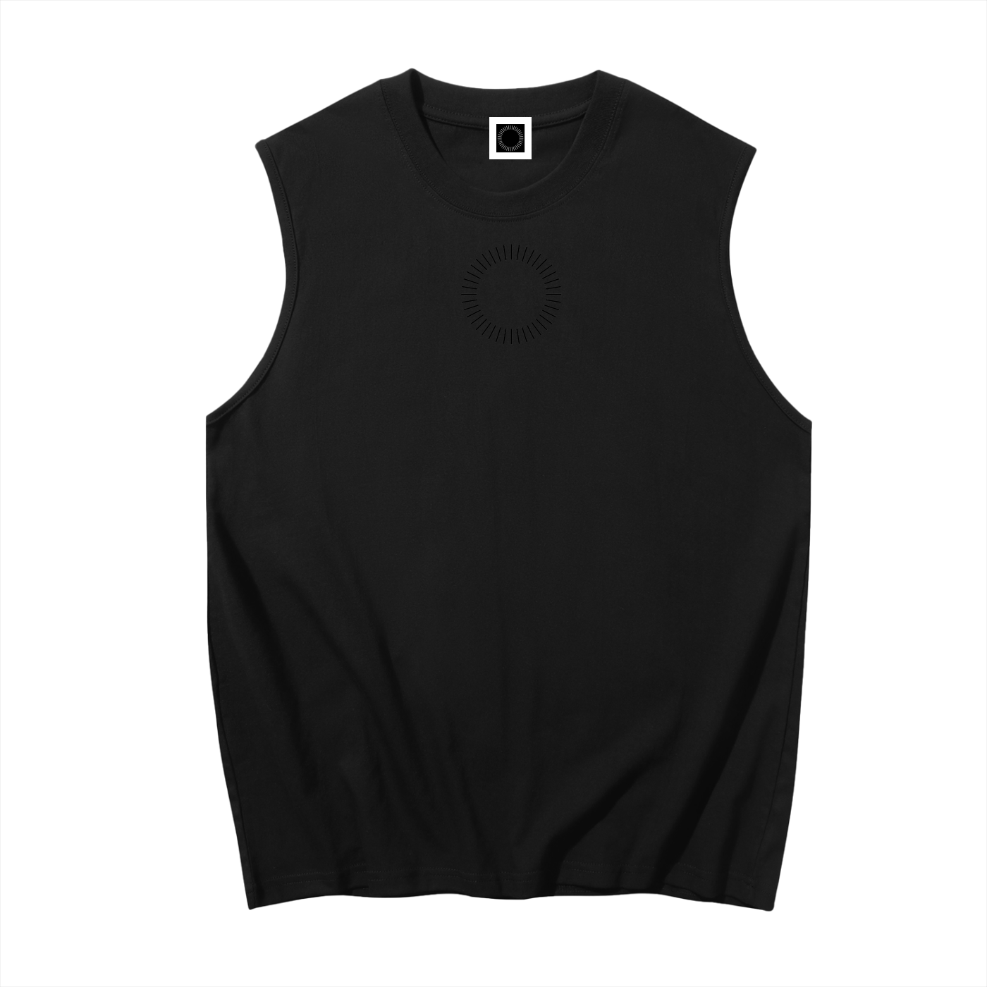 RGR Sleeveless Cotton Tank Top