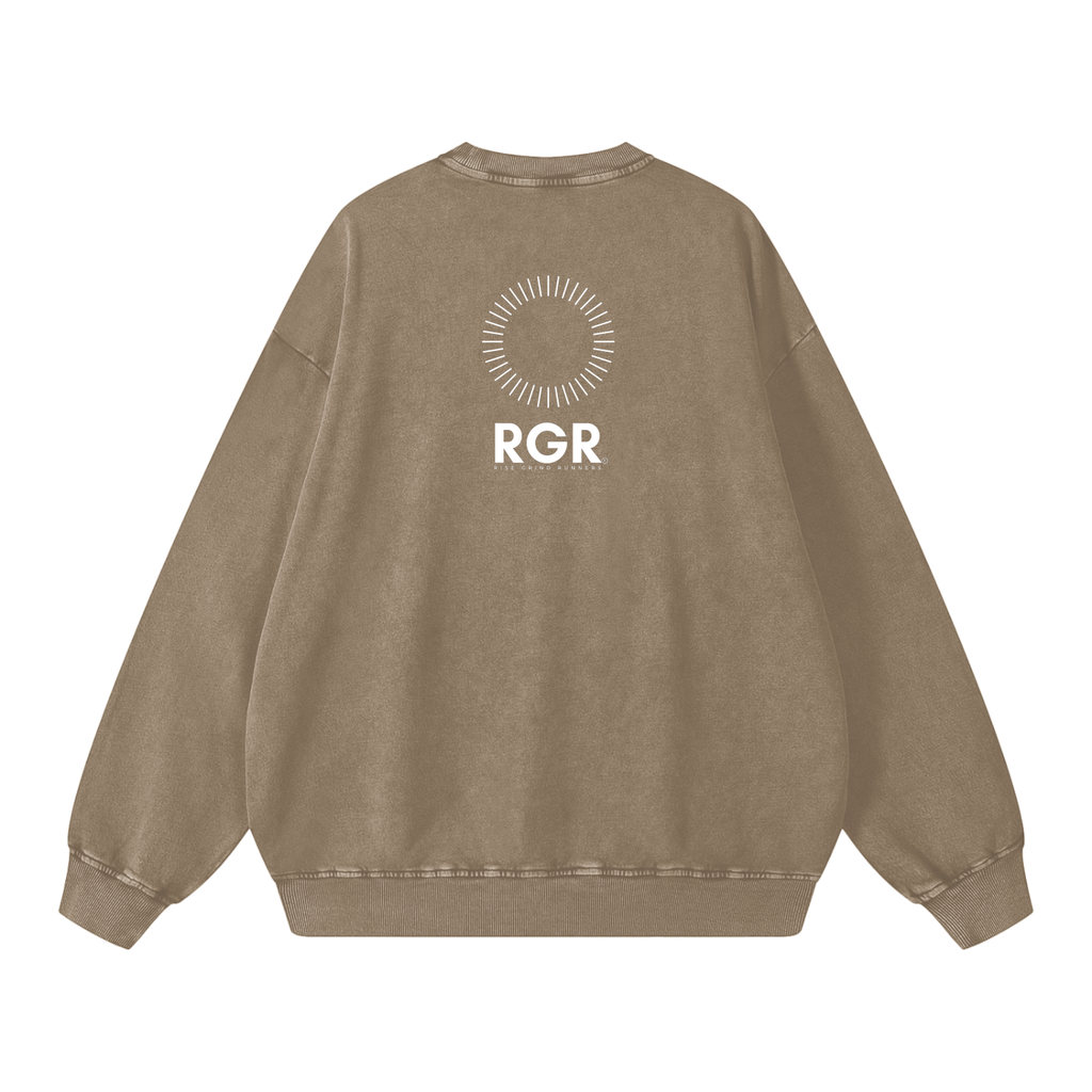 RGR Snow Washed Oversized Sweatshirt