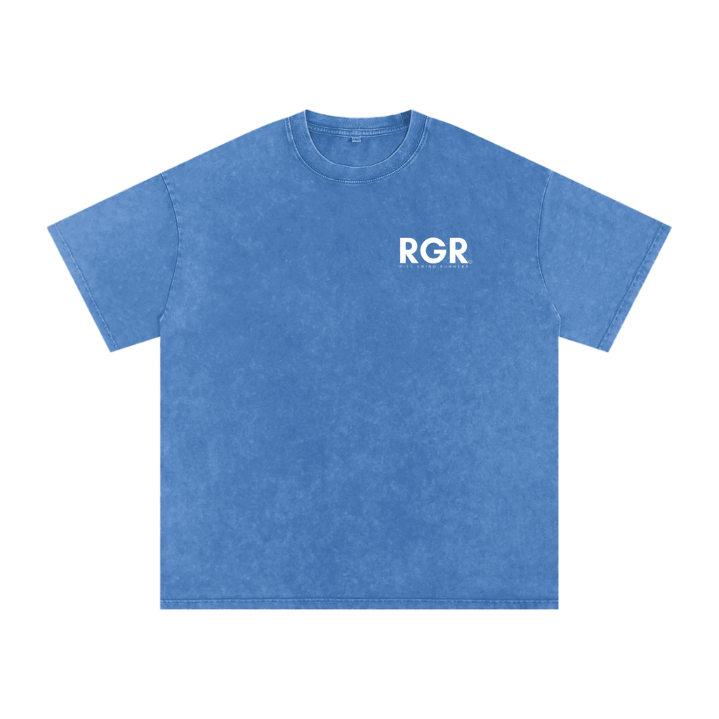 RGR Snow Washed Oversized Cotton T-Shirt