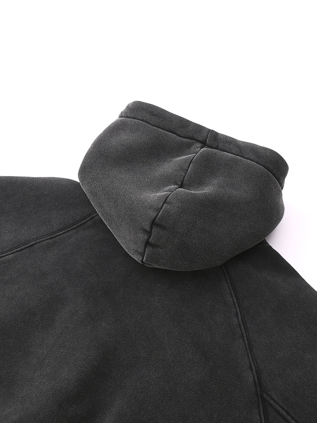 RUN CLUB Snow Washed Cropped Hoodie
