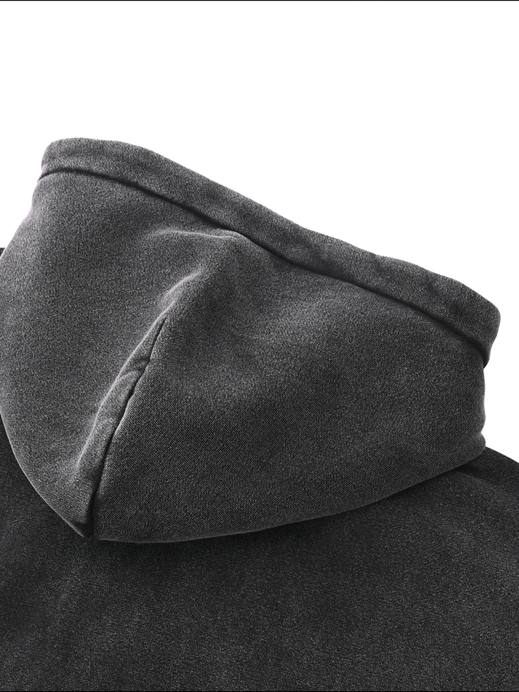 RGR Zip-Through Boxy Fleece Hoodie